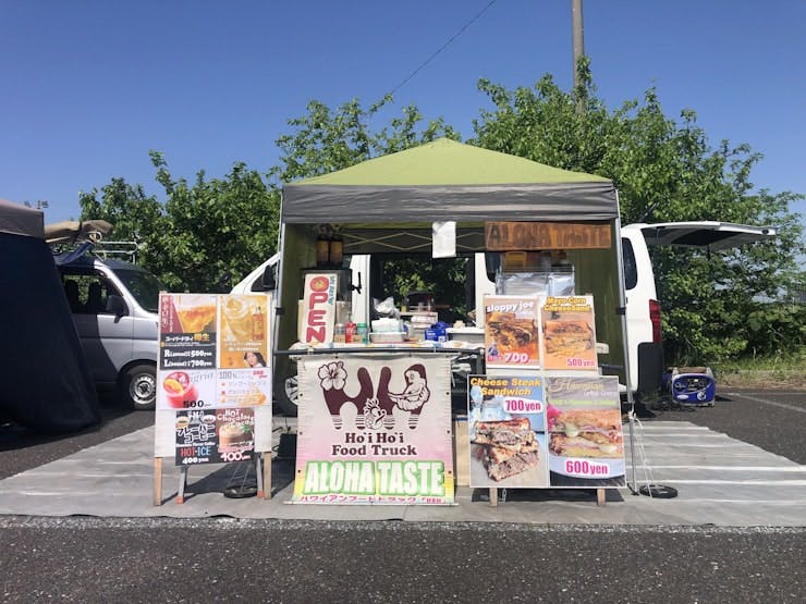 梅屋敷サマーフェスティバル　キッチンカー2台出店